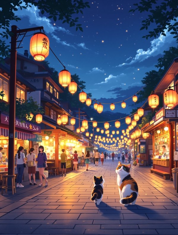 猫与夏祭